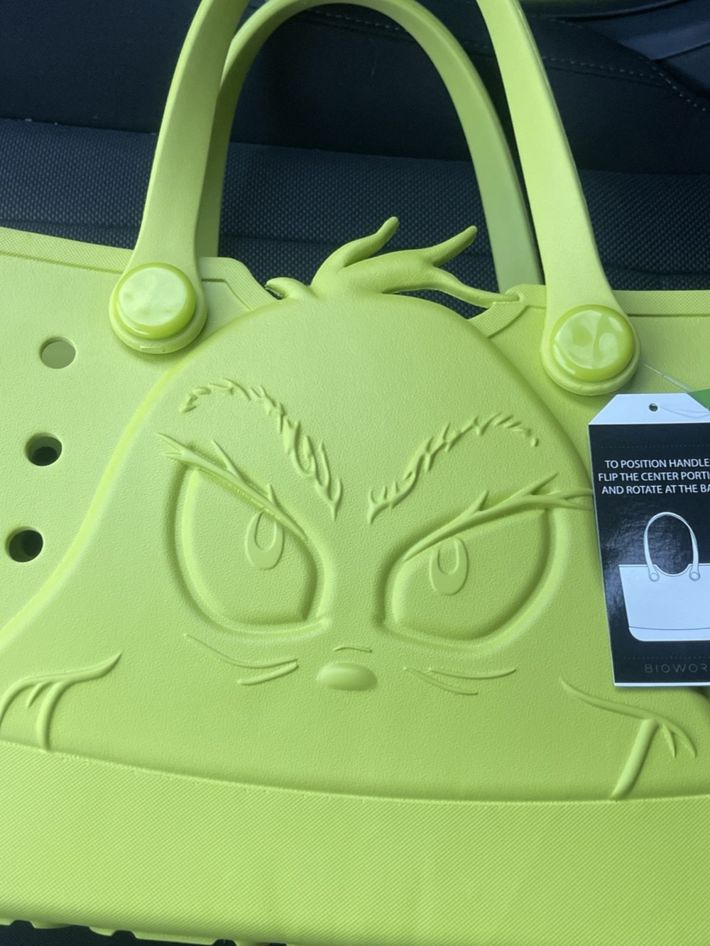 Viral Tik Tok Hobby Lobby Grinch Tote